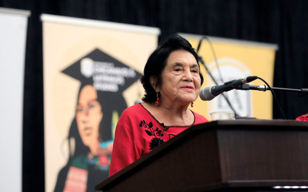 Cal State LA commemorates 50 years of Chicano studies with tribute to civil rights pioneer Dolores Huerta