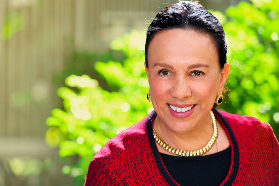 Social justice champion Antonia Hernández receives leadership award from Pat Brown Institute at Cal State LA